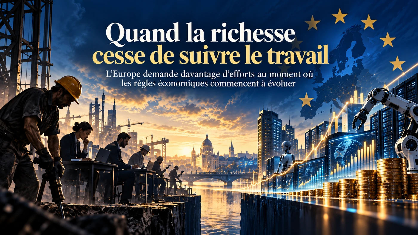 Quand la richesse cesse de suivre le travail