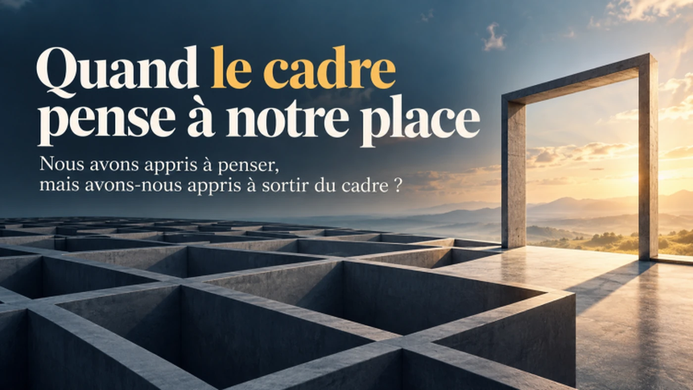 Quand le cadre pense à notre place