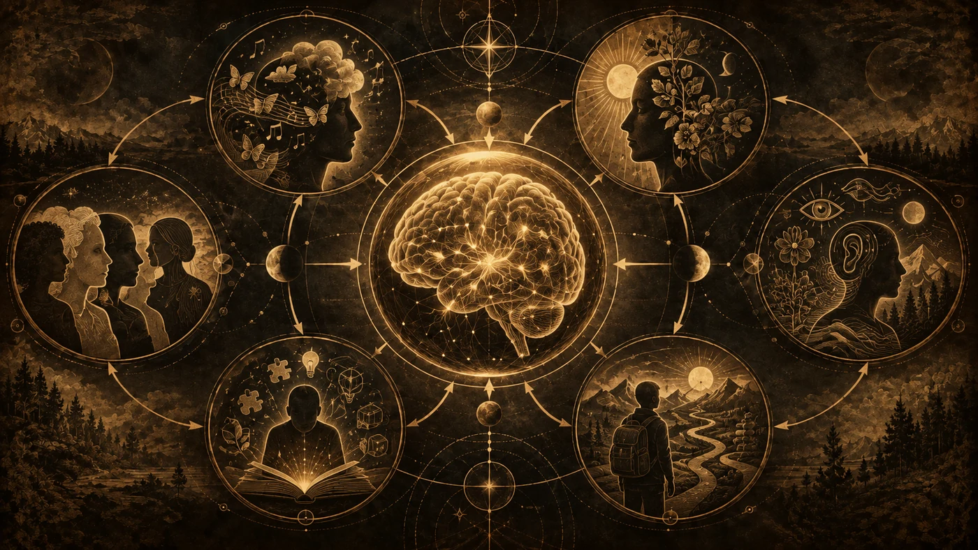 Illustration de la neurodiversité et de l'humain